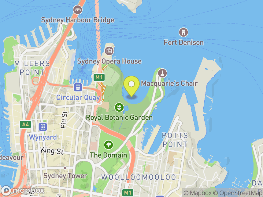 Mrs. Macquarie's Chair