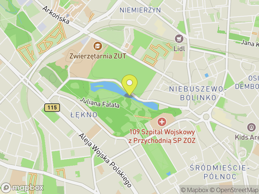 Mostek Japoński w Parku Kasprowicza