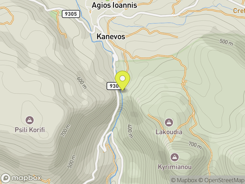 Kotsifou canyon