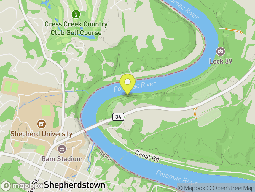 Shepherdstown Limestone Triple Roof Crag