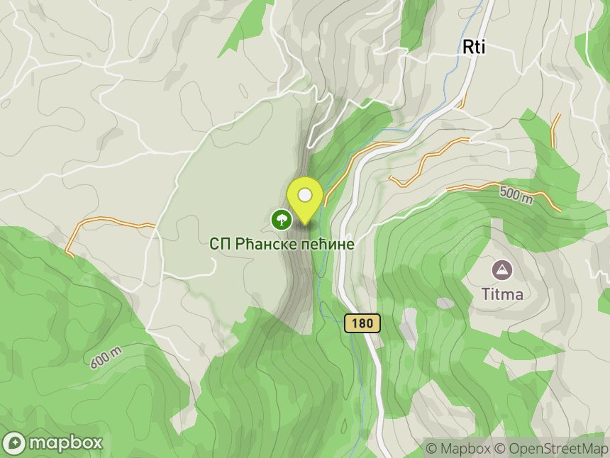 Rćanska pećina, Guča
